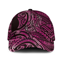 New Zealand Hammerhead Shark Classic Cap Maori Haehae Mangopare Pink LT14 Universal Fit Pink - Polynesian Pride