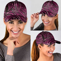 New Zealand Hammerhead Shark Classic Cap Maori Haehae Mangopare Pink LT14 - Polynesian Pride