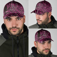 New Zealand Hammerhead Shark Classic Cap Maori Haehae Mangopare Pink LT14 - Polynesian Pride