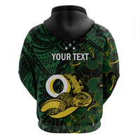 Personalised Solomon Islands Western Province Day Hoodie Sea Turtle Mix Polynesian Hibiscus Pattern LT14 - Polynesian Pride