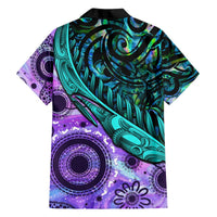 New Zealand Paua Shell With Australia Opal Unique Combine Hawaiian Shirt LT14 - Polynesian Pride
