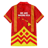 Hawaii Mauna Kea Hawaiian Shirt Hawaiian Kakau Tribal Pattern LT14 - Polynesian Pride