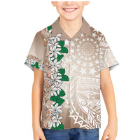 Cook Islands Tiare Maori With Conch Shell Family Matching Mermaid Dress and Hawaiian Shirt 2025 Pasifika Polynesian Tattoo