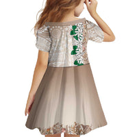 Cook Islands Tiare Maori With Conch Shell Family Matching Off Shoulder Maxi Dress and Hawaiian Shirt 2025 Pasifika Polynesian Tattoo