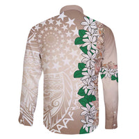 Cook Islands Tiare Maori With Conch Shell Family Matching Short Sleeve Bodycon Dress and Hawaiian Shirt 2025 Pasifika Polynesian Tattoo