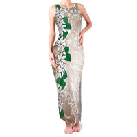 Cook Islands Tiare Maori With Conch Shell Family Matching Tank Maxi Dress and Hawaiian Shirt 2025 Pasifika Polynesian Tattoo