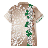 Cook Islands Tiare Maori With Conch Shell Hawaiian Shirt 2025 Pasifika Polynesian Tattoo LT14 - Polynesian Pride
