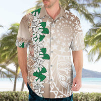 Cook Islands Tiare Maori With Conch Shell Hawaiian Shirt 2025 Pasifika Polynesian Tattoo LT14 - Polynesian Pride