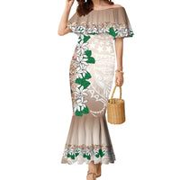 Cook Islands Tiare Maori With Conch Shell Mermaid Dress 2025 Pasifika Polynesian Tattoo