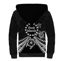 Kia Orana Cook Islands Sherpa Hoodie 2025 Pasifika Polynesian Turtle Black Color LT14 - Polynesian Pride