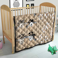 Bula Fiji Iri Buli Quilt Woven Fan With Fijian Tapa