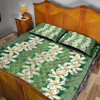 Ia Orana Tahiti Tiare Maori Seamless Style Quilt Bed Set