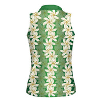 Ia Orana Tahiti Tiare Maori Seamless Style Women Sleeveless Polo Shirt