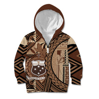 Samoa Siapo Kid Hoodie Happy Independence Day Vintage Vibes