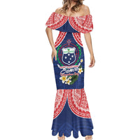 Samoan Independence Day Mermaid Dress Manuia Le Tutoatasi O Samoa LT14 - Polynesian Pride