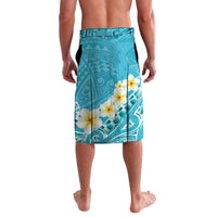 Turquoise Hawaii Shark Tattoo Lavalava Frangipani With Polynesian Pastel Version LT14 - Polynesian Pride