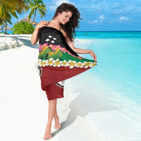 Frangipani Festival Rabaul East New Britain Sarong Dukduk Dance With Plumeria - Polynesian Pride