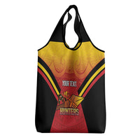 Papua New Guinea Rugby Custom Grocery Bag Go PNG Hunters Polynesian Pattern LT14 - Polynesian Pride