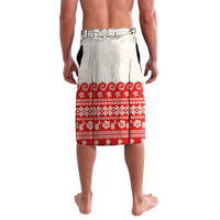 Mele Kalikimaka Hawaii Lavalava Water-skiing Santa Tropical Vibes LT14 - Polynesian Pride