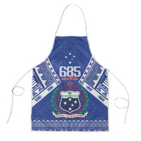 Samoa 685 Apron Samoan Pride Coat Of Arms LT14 Blue - Polynesian Pride