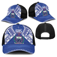 Samoa 685 Baseball Net Cap Samoan Pride Coat Of Arms LT14 - Polynesian Pride