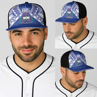 Samoa 685 Baseball Net Cap Samoan Pride Coat Of Arms LT14 - Polynesian Pride