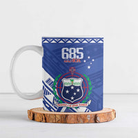 Personalised Samoa 685 Ceramic Mug Samoan Pride Coat Of Arms - Polynesian Pride