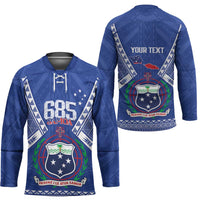 Personalised Samoa 685 Hockey Jersey Samoan Pride Coat Of Arms LT14 - Polynesian Pride