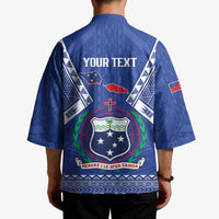 Personalised Samoa 685 Kimono Samoan Pride Coat Of Arms - Polynesian Pride