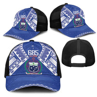 Samoa 685 Mesh Trucker Cap Samoan Pride Coat Of Arms LT14 - Polynesian Pride