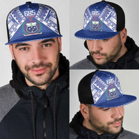 Samoa 685 Mesh Trucker Cap Samoan Pride Coat Of Arms LT14 - Polynesian Pride
