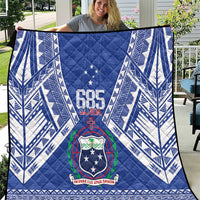 Samoa 685 Quilt Samoan Pride Coat Of Arms - Polynesian Pride