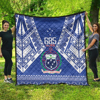 Samoa 685 Quilt Samoan Pride Coat Of Arms - Polynesian Pride