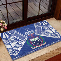 Samoa 685 Rubber Doormat Samoan Pride Coat Of Arms LT14 - Polynesian Pride
