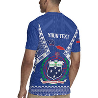 Personalised Samoa 685 Rugby Jersey Samoan Pride Coat Of Arms - Polynesian Pride
