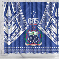 Samoa 685 Shower Curtain Samoan Pride Coat Of Arms - Polynesian Pride