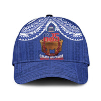 Toa Samoa Rugby Classic Cap 685 Pride Tanoa Ula Fala LT14 Universal Fit Blue - Polynesian Pride