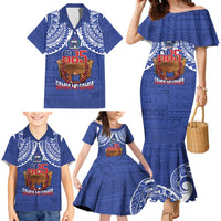 Toa Samoa Rugby Family Matching Mermaid Dress and Hawaiian Shirt 685 Pride Tanoa Ula Fala - Polynesian Pride