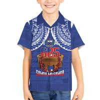 Toa Samoa Rugby Family Matching Summer Maxi Dress and Hawaiian Shirt 685 Pride Tanoa Ula Fala - Polynesian Pride