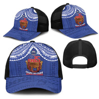 Toa Samoa Rugby Mesh Trucker Cap 685 Pride Tanoa Ula Fala LT14 - Polynesian Pride
