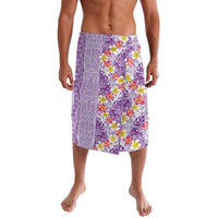 Lush Lilac Aloha Hawaii Tiki Lavalava Tropical Plumeria - Seamless Style LT14 Purple - Polynesian Pride