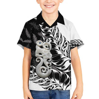 Aotearoa Manaia NZ Maori Silver Fern Hawaiian Shirt LT14 - Polynesian Pride