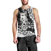 Aotearoa Manaia NZ Maori Silver Fern Men Tank Top LT14 - Polynesian Pride