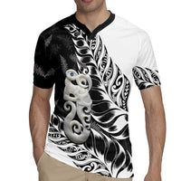 Aotearoa Manaia NZ Maori Silver Fern Rugby Jersey LT14 - Polynesian Pride