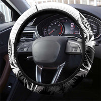 Aotearoa Manaia NZ Maori Silver Fern Steering Wheel Cover LT14 - Polynesian Pride