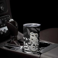 Aotearoa Manaia NZ Maori Silver Fern Tumbler Cup LT14 - Polynesian Pride
