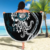 Turquoise Hawaii Kanaloa God Beach Blanket Hawaiian Octopus LT14 - Polynesian Pride