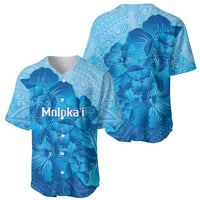 Aloha Hawaii Molokai Island Baseball Jersey Hibiscus Tribal Honu Hawaiian Tattoo