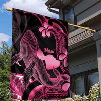 Aloha Hawaii Maui Garden Flag Valley Isle Humpback Whale Black LT14 - Polynesian Pride