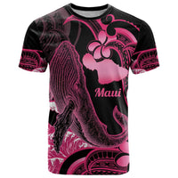 Aloha Hawaii Maui T Shirt Valley Isle Humpback Whale Black
